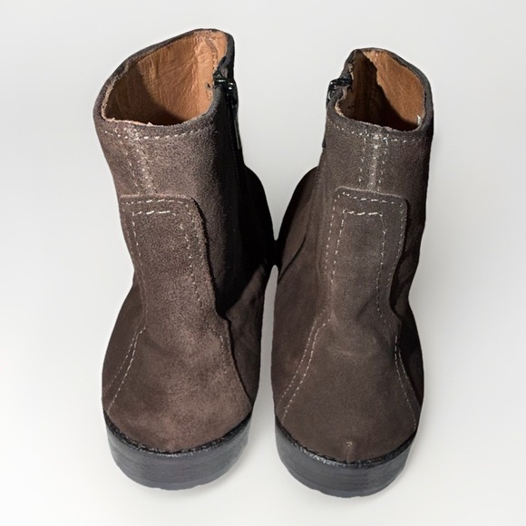 Johnston & Murphy J&M 1850 Brown Suede Zip Boots Men's Size 11 M Style #59-11942 - Picture 5 of 9